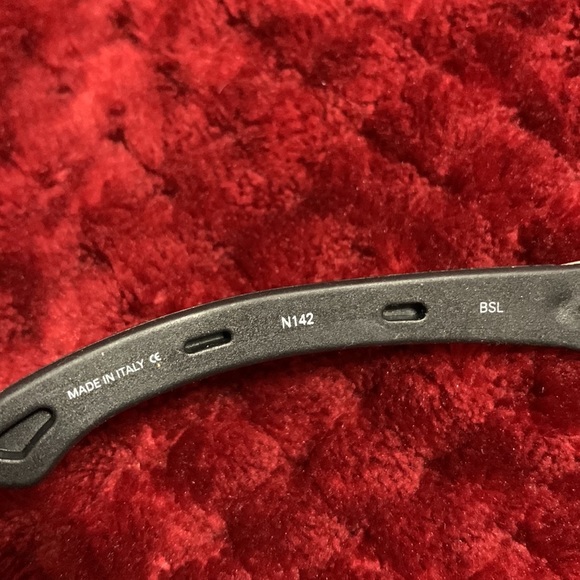 Notorio Occhiali -N142 men’s polarized sunglasses silver / black rim & temples - Picture 8 of 9